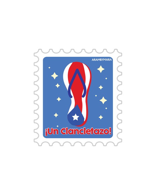 Chancletazo Sticker