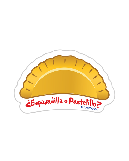 Empanadilla o Pastelillo? Sticker